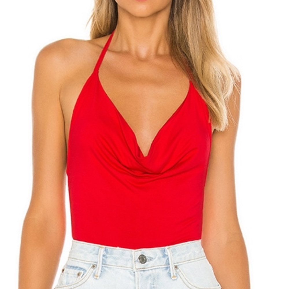 Nia Drape Front Bodysuit